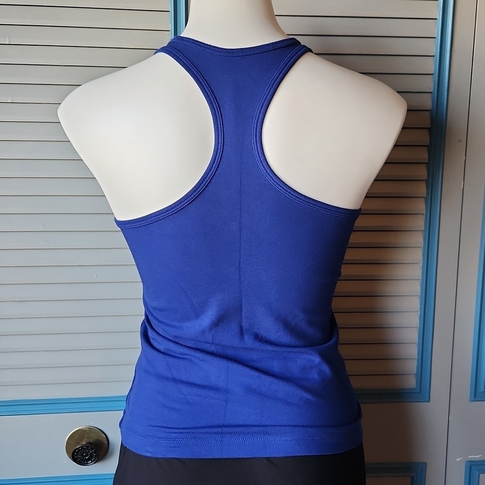 Nike Blue Racerback Tank Top - Picture 7 of 10